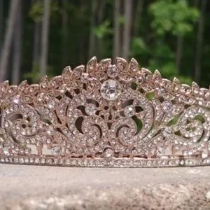 Source Unknown | Accessories | Bridal Headpiece Tiara Crown  display picture 2
